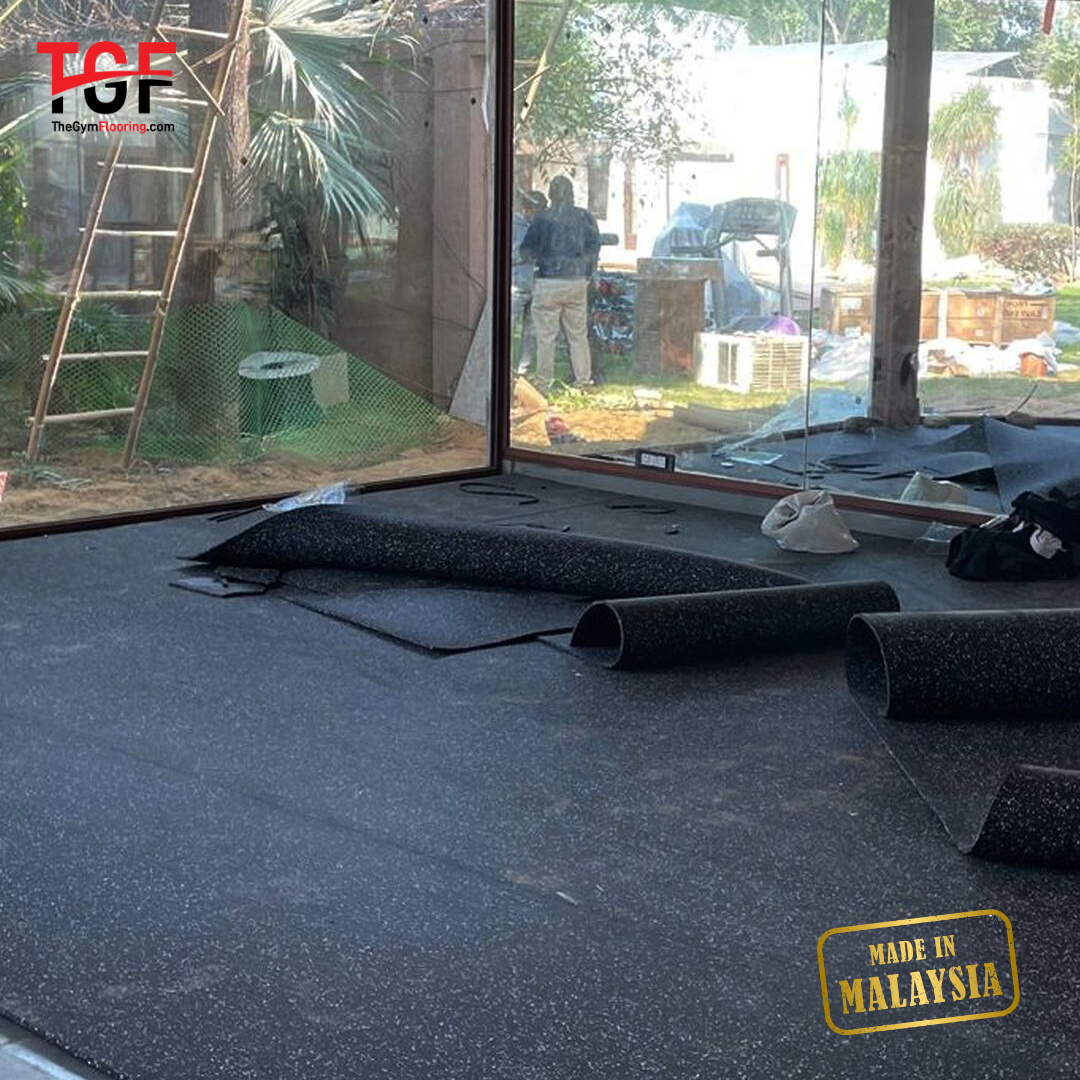 GYM Mat Rubber Rolls 6mm