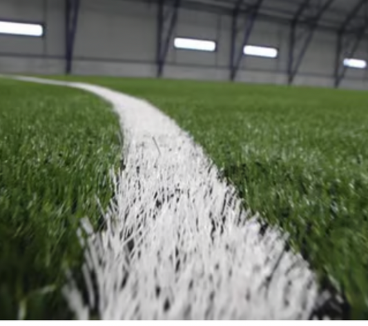 White Marking grass