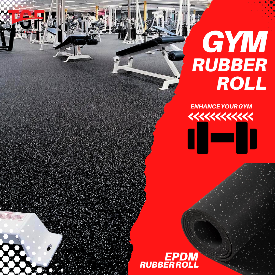 GYM Mat Rubber Rolls 2mm