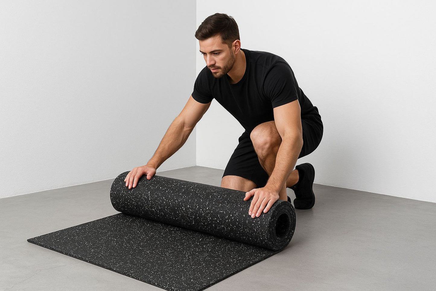 GYM Mat Rubber Rolls 8mm