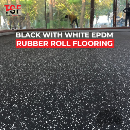 GYM Mat Rubber Rolls 4mm